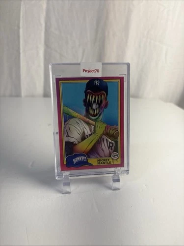 2021 TOPPS PROJECT 70 ALEX PARDEE  MICKEY MANTLE  #935  LIMITED EDITION
