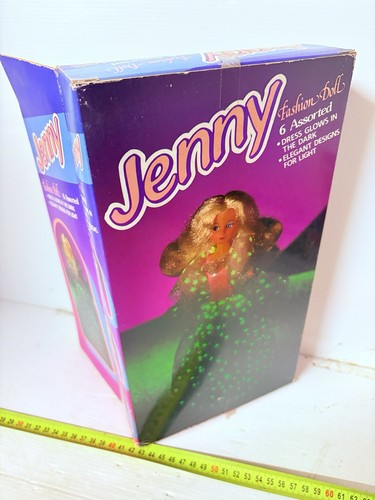JENNY FASHION DOLL GLOW IN THE DARK NEU VINTAGE 80er Jahre! - Bild 3 von 10