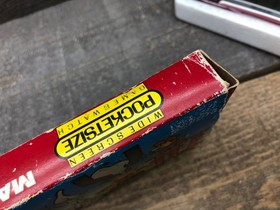 Nintendo Game & Watch Pocketsize MARIO'S CEMENT FACTORY ML-102 With Box