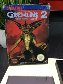 Nintendo NES Gremlins 2 The New Batch Video Game. Boxed . Fully Working.