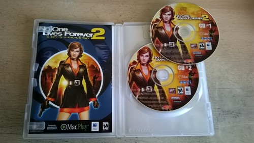NO ONE LIVES FOREVER 2 A SPY IN H.A.R.M'S WAY - APPLE MACINTOSH MACPLAY SPIEL - Bild 3 von 3