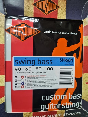 Rotosound 4 & 5 Strings Swing Bass Guitar Sets - Roundwound All Gauges optional - Picture 23 of 23