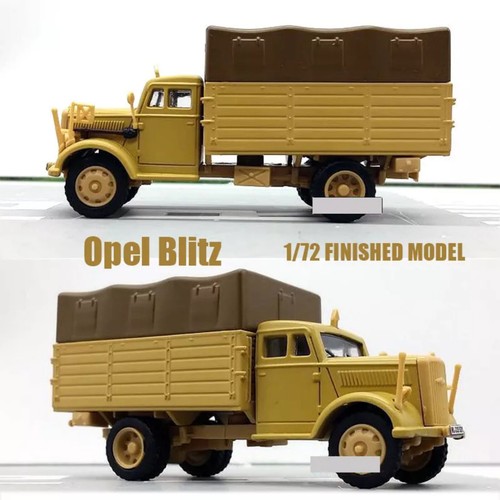 8.5cm Diecast Alloy 1/72 Scale WWII German Opel Blitz Truck Model Vehicle - Picture 5 of 14