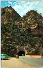 Postcard - East Entrance, Zion National Park - Mount Carmel Highway, Utah