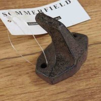 Garderobenhaken Gusseisen Kleiderhaken Wandhaken Sommerfield L196-B
