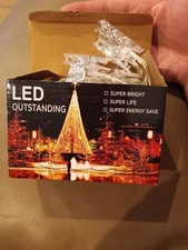 LED Photo Clip String Lights Fairy Light Wire Wall Decor Photo Hanging Strip US