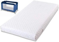 Premium Travel Cot Mattress 100 x 70 x 7.5 cm – Extra Thick, UK Made