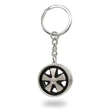 Empi 00-2090 Fuchs Wheel Brushed Key Chain Empi 00-2090 Fuchs Wheel Brushed Key Chain