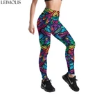 SALE 3 D PRINT COLOURED FEATHERS  GIFT LEGGINGS PARTY  UK SIZE 4-6