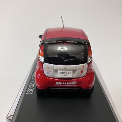 ミニカー Mitsubishi i-MiEV (2009) 1:43 Mitsubishi i-MiEV 2009 Diecast Toy Car Rare JDM Red