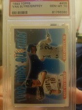 1993 Topps #405 Ken Griffey Jr. Andy Van Slyke PSA 10 GEM MINT