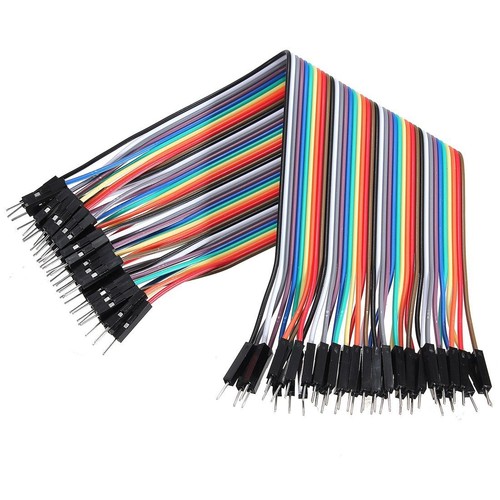 1p-1p Male to Male 40P Dupont Cable 20CM Jumper Ribbon For Arduino Breadboard