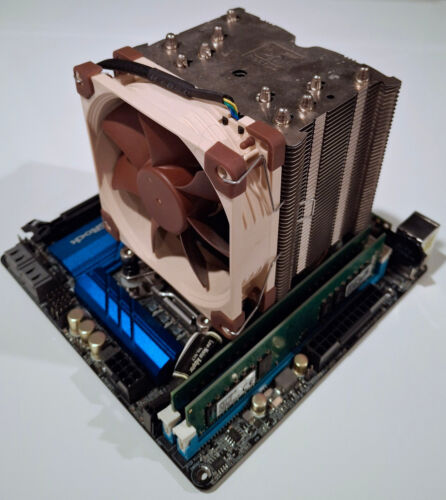 ASRock X99E-itx i7 6900K Motherboard+CPU Combo with Noctua Cooler and 32GB DDR4