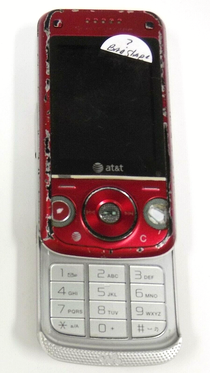 SONY WALKMAN レッド NFC対応 Sony Ericsson Walkman W760a - Red ( AT&T ) Rare Cellular Phone | eBay