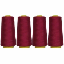 4 BIG CONES BAY BERRY SERGER SEWING THREAD 2750 YD TEX 27 40S/2-THREADART