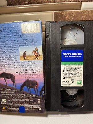 その他 Monty Roberts: Real Horse Whisperer [VHS] Monty Roberts: A Real Horse Whisperer VHS Video | eBay