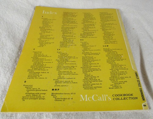 Vintage McCall's Family Style Cookbook - 1965 - Retro Recipes & Kitchen Charm! - Picture 6 of 6