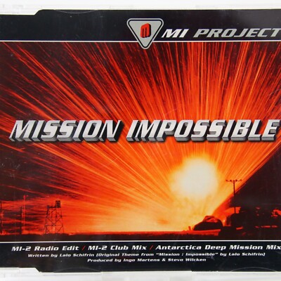 Music Musik MAXI CD MI Project   Mission Impossible Sehr Gut