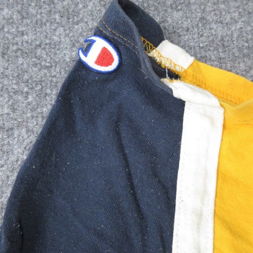 VTG Michigan Shirt Mens Large Blue Wolverines Champion Jersey Basketball 90s - Picture 5 of 15