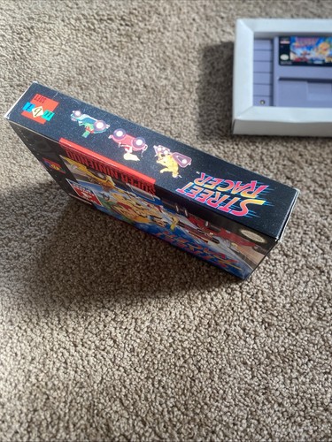 Póster manual Street Racer Super Nintendo SNES 100 % CIB caja completa regular excelente estado - Imagen 15 de 21