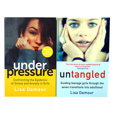 #ad #ad Under Pressure amp; Untangled by Lisa Damour 2 Books Set Non Fiction Paperback $22.49