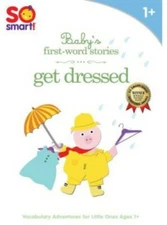 BABY'S FIRST WORD STORIES - Get Dressed - So Smart DVD NEW/SEALED