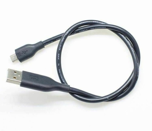  0.46m/1.5Ft Western Digital WD Micro USB Data Sync Charger Cable Cord  - Picture 1 of 4