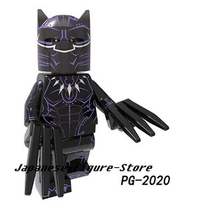 New Minifigure Rare Lego MOC Batman Black Coat with Gun Machine DC Comic