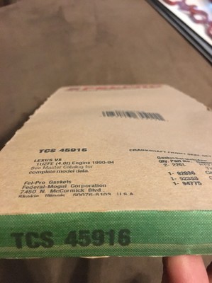 Nさん Fel-Pro Crankshaft Front Seal TCS45916 | eBay