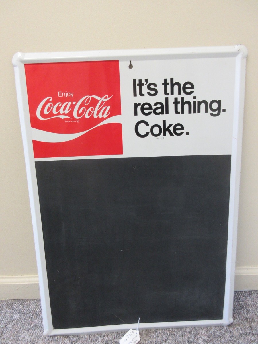 Coca-Cola チョークボード アンティーク レトロ VINTAGE ADVERTISING COCA COLA COKE CHALKBOARD MENU SIGN 163