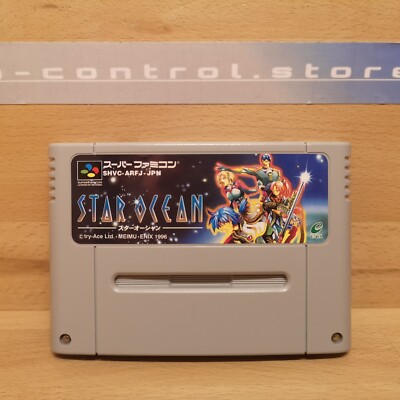 Super Famicom Spiele Games STAR OCEAN Nintendo SNES Japan Sammlung SFC