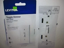 Leviton 300-Watt Dimmable LED/CFL 600-Watt Incandescent and Halogen Toggle