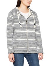 Image of NEW Fat Face NAVY Eskdale Pattern Zip Through Hoodie
