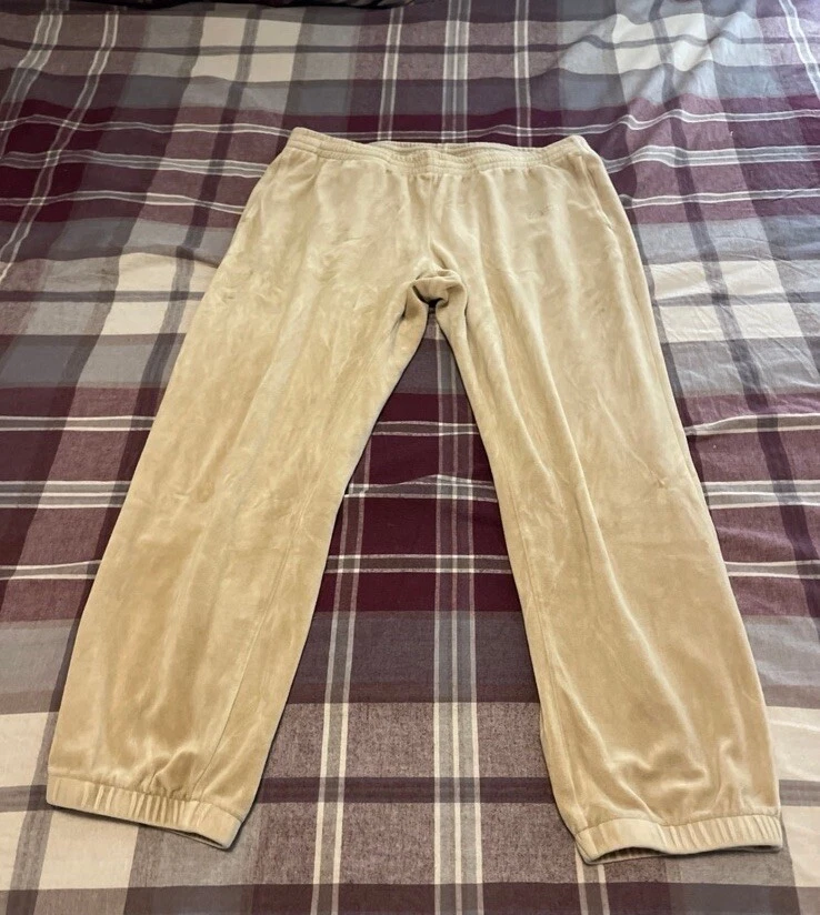 Jogging homme Supreme kaki/marron velours taille XLarge