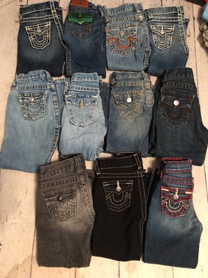 True Religion Toddler Boys Size 4t 4 Denim Jeans Ebay