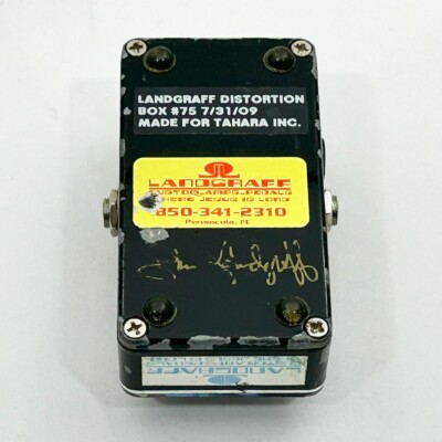 貴重！Landgraff Distortion box USED Landgraff DISTORTION BOX #75 Distortion Effects Pedal