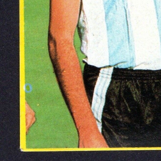 MARIO ALBERTO KEMPES STICKER CARD SOCCER N°75