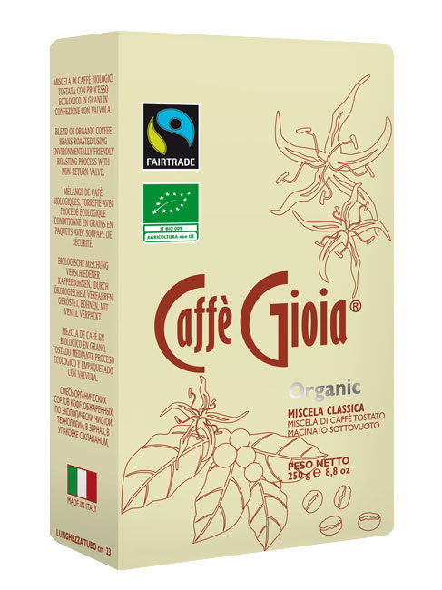 Caffè Gioia Ground Coffee Organic Fairtrade - Arabica (250g)