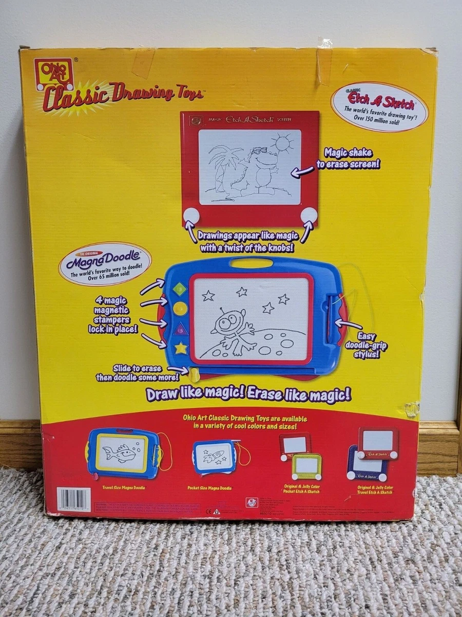 Vintage Magna Doodle and Etch a Sketch Combo - New in Box!