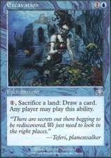Excavation - Foil ~ Moderately Played Prophecy MTG Magic UltimateMTG Blue Card