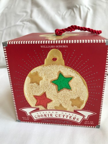 Williams Sonoma Christmas Stained Glass Cookie Cutters, New With Tags - Picture 6 of 10