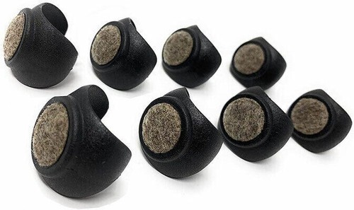 Design61 Fieltro 8x para Asientos Basculantes Patín Silla Ø 21-24MM Deslizador - Imagen 1 de 6