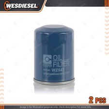 2 x Wesfil Oil Filters fits Infiniti QX80 Z62 5.6L V8 32V DOHC Petrol WZ547