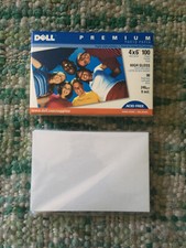 NEW Genuine Dell Premium High Gloss 4x6 100 Sheet Photo Paper 50 sheets Canon