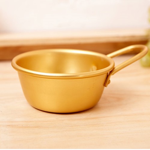 ABM Korean Rice Wine Aluminum Cups 4p for Makgeolli Dongdongju Food Bowl Camp - Picture 8 of 12