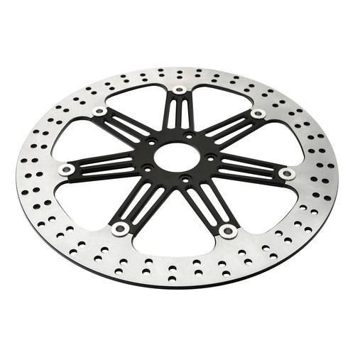 Rotor de freno delantero de 15" apto para Harley Touring 2008+ Softail 15+ XL 14+ Dyna 06-17 - Imagen 8 de 8