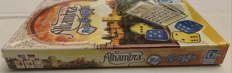 Queen Boardgame Alhambra - Roll & Write New Dirk Henn - Image 3 of 3