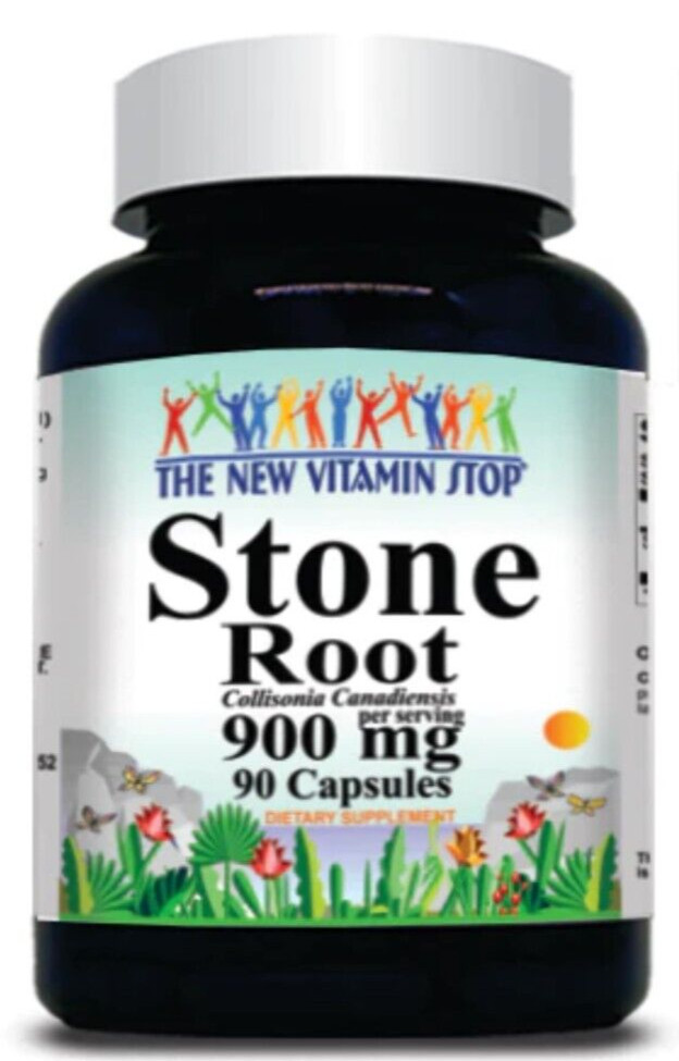 Stone Root 900 мг 90 капсул Collisonia Canadiensis Корень корневища