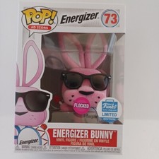 Funko Pop! Vinyl: Ad Icons - Energizer Bunny (Flocked) 73 with Pop Protector