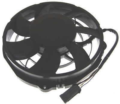 24V Axial Lüfter 305mm saugend brushless DC motor 7Flügel für MAN Mercedes Iveco
